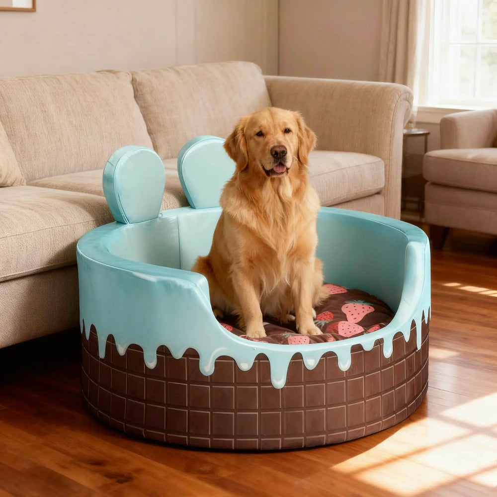 Soft Pet Bed Detachable Washable Dog Sleeping Very Soft Comfortable Warm Four Seasons Detachable Pet Beds Supplies.