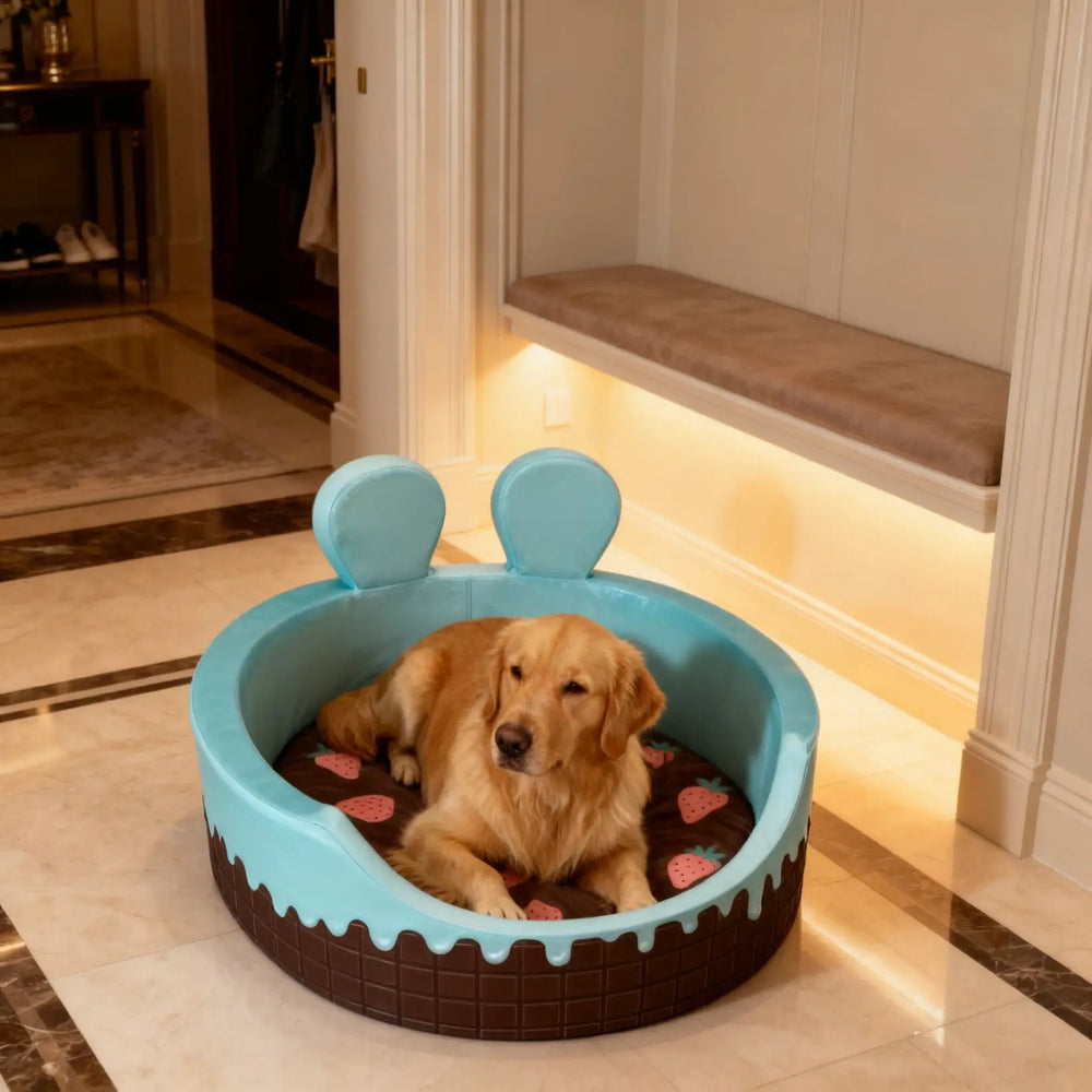 Soft Pet Bed Detachable Washable Dog Sleeping Very Soft Comfortable Warm Four Seasons Detachable Pet Beds Supplies.