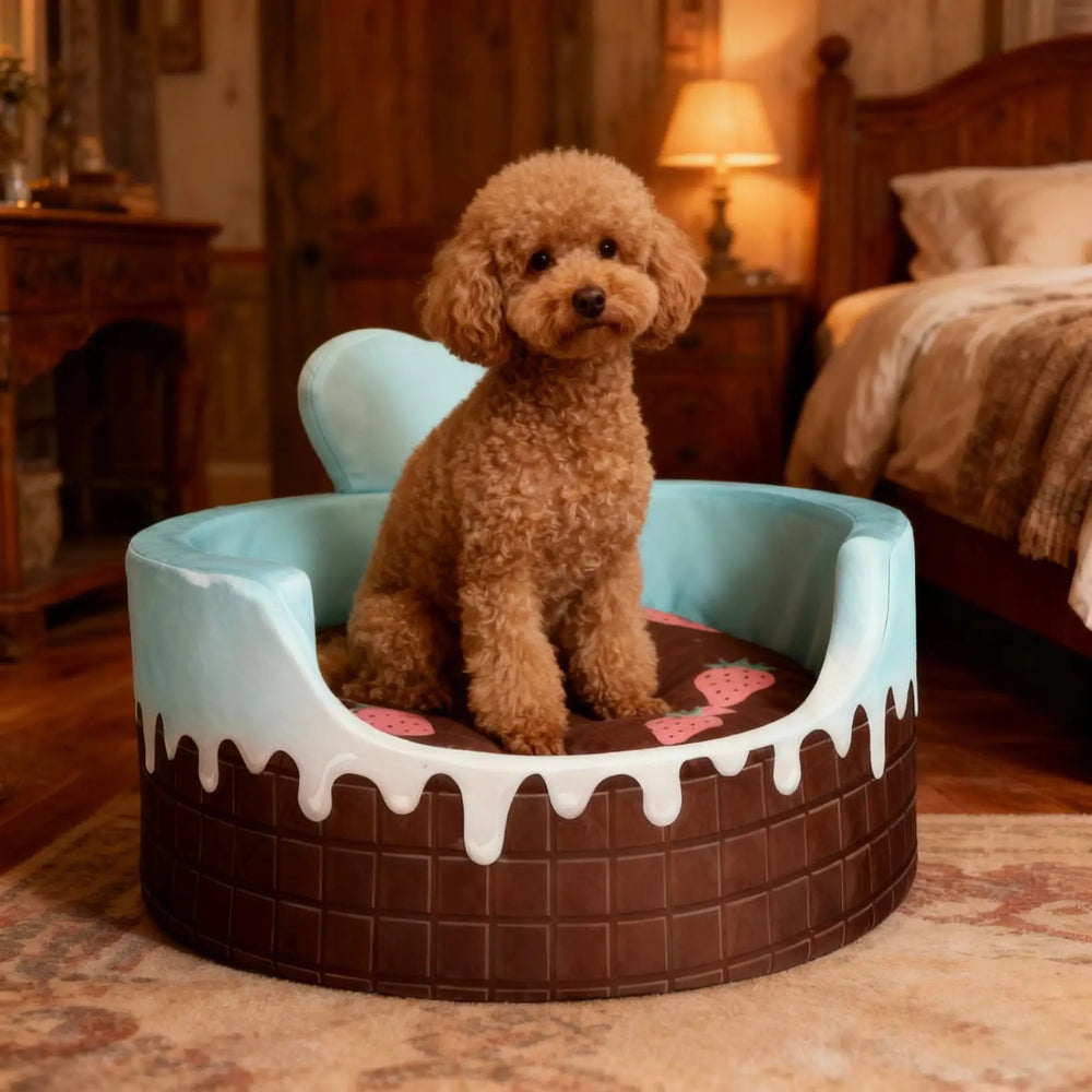 Soft Pet Bed Detachable Washable Dog Sleeping Very Soft Comfortable Warm Four Seasons Detachable Pet Beds Supplies.
