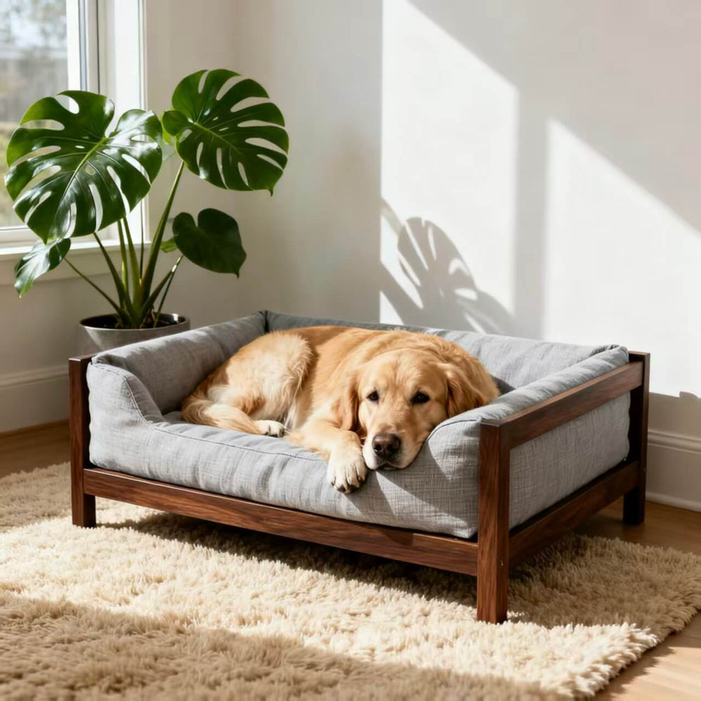 Handcrafted Custom Dog Bed – Your Pup’s Very Own Luxury Fortress