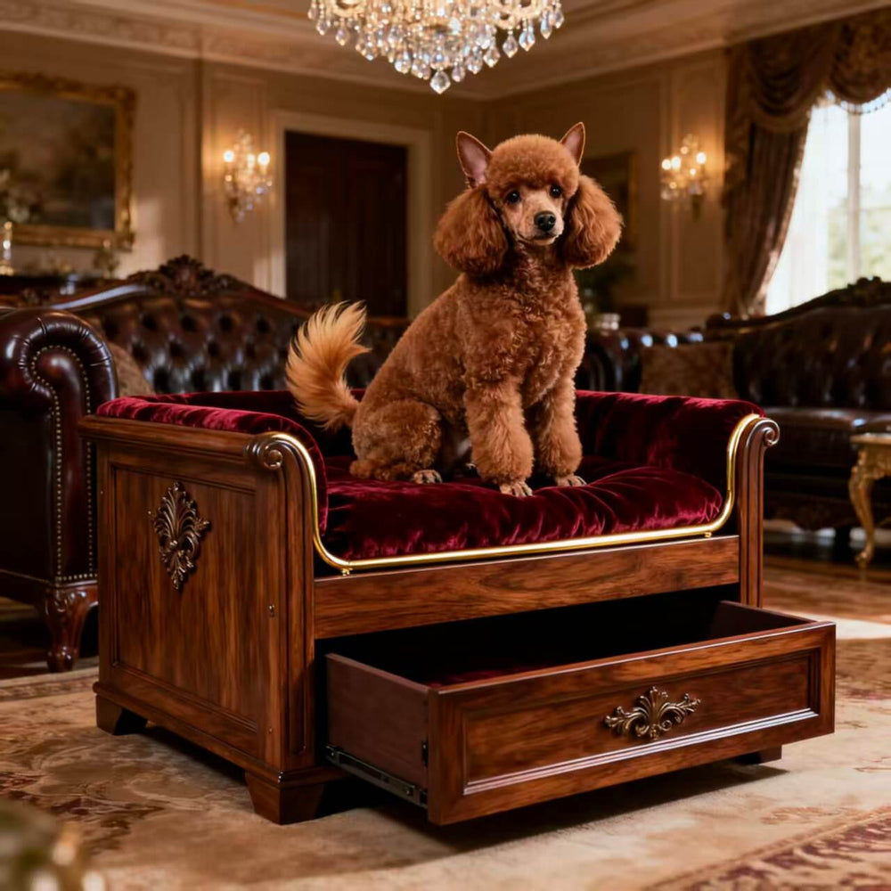 Handcrafted Custom Dog Bed – Your Pup’s Very Own Luxury Fortress