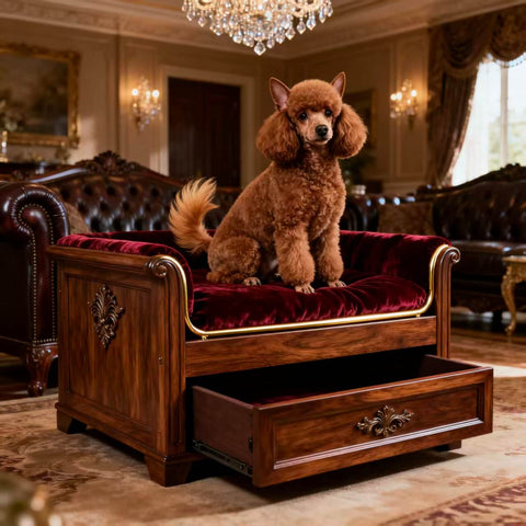 Handcrafted Custom Dog Bed – Your Pup’s Very Own Luxury Fortress