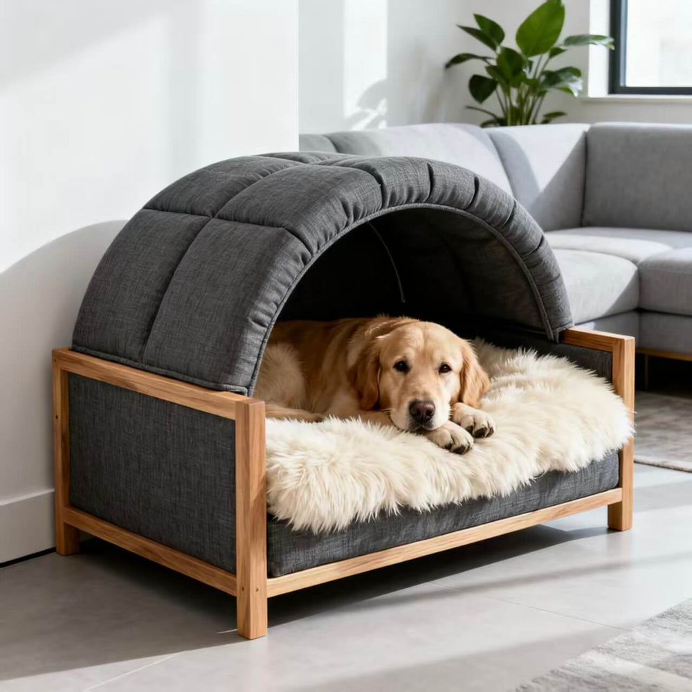 Handcrafted Custom Dog Bed – Your Pup’s Very Own Luxury Fortress