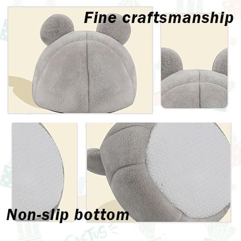 MANON ROSA Cozy Hamster Bed Cave Hideout, Adjustable Heating Pad for Small Pets