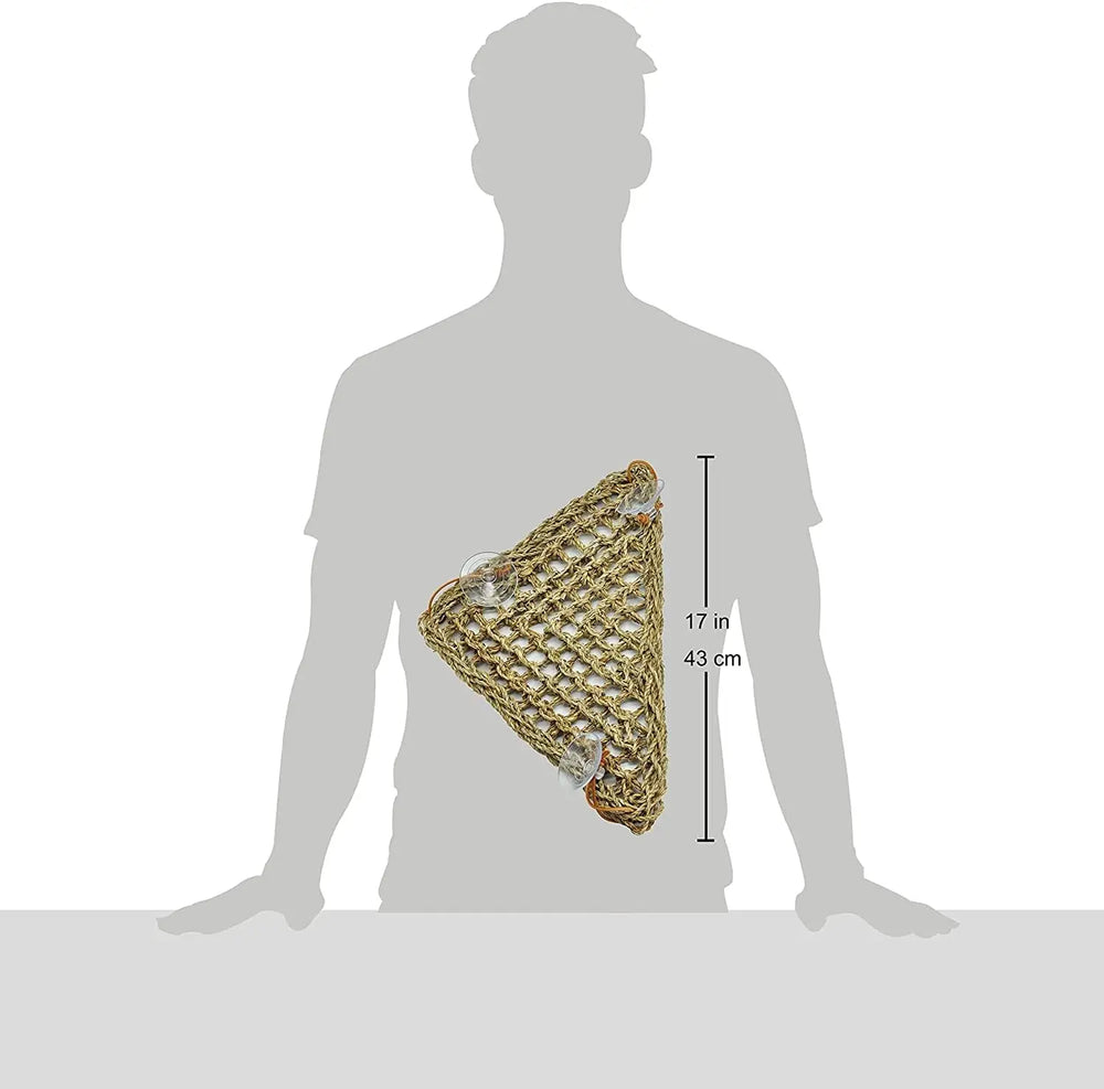 Niteangel Sturdy Seaweed Reptile Hammock Lounger for Bearded Dragons and Lizards