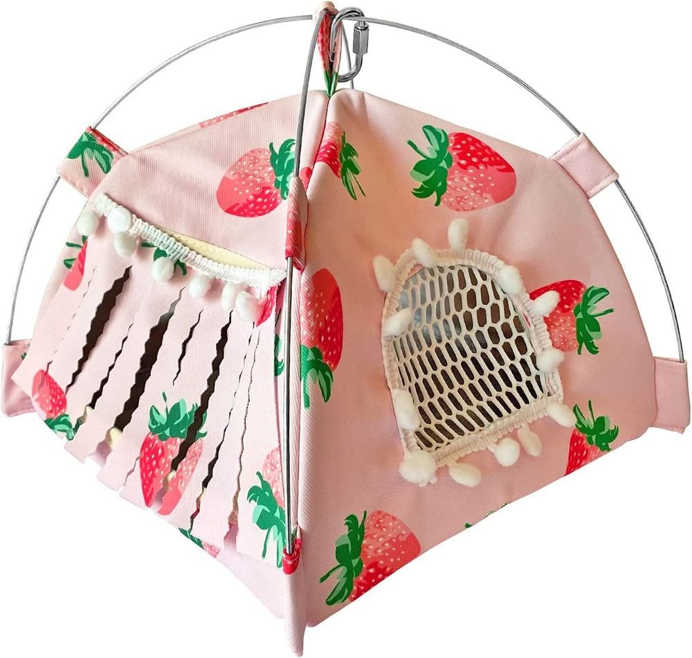 Cozy Small Animal Tent Hideout: Portable Comfort Habitat for Hamsters, Guinea Pigs, Hedgehogs