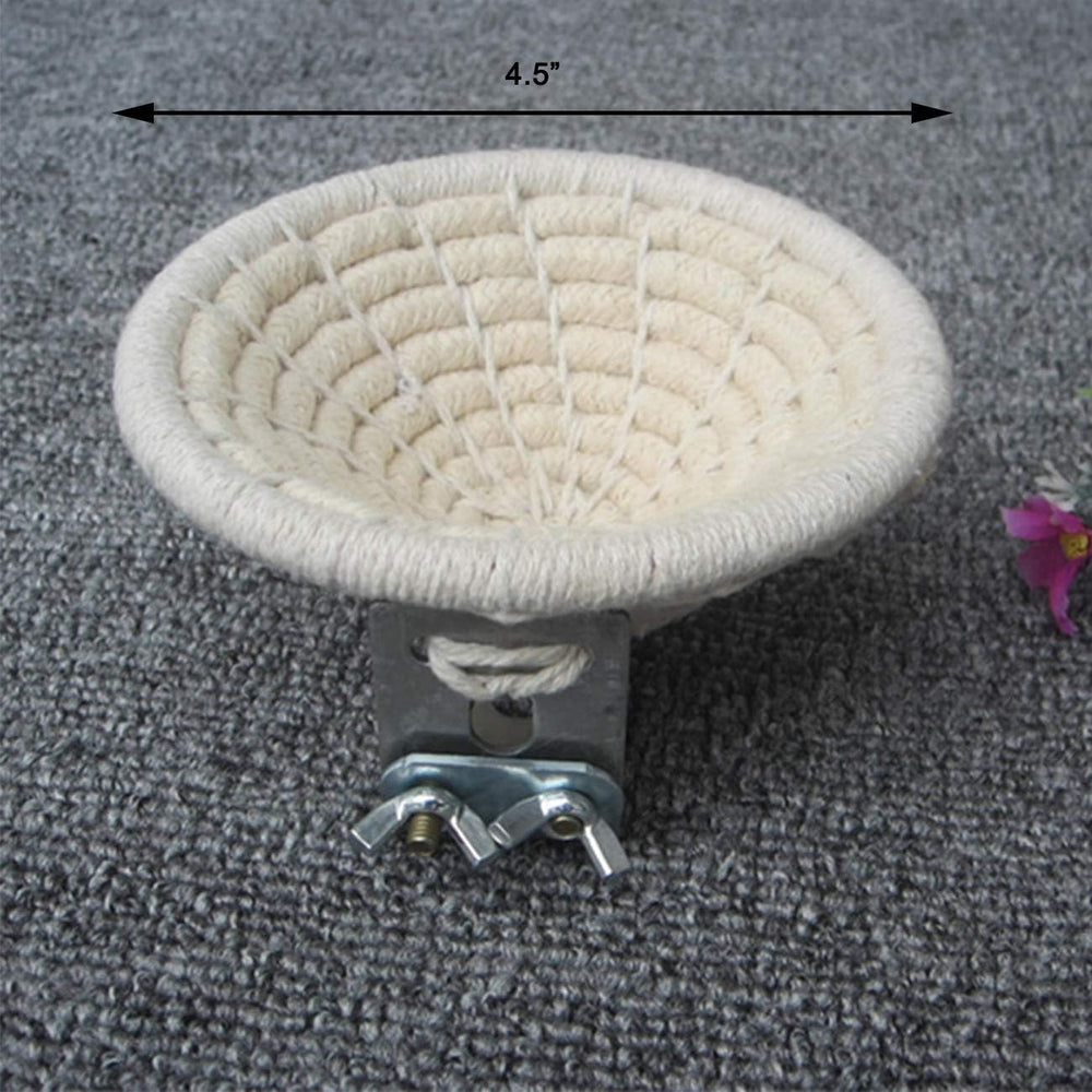 Handmade Cotton Rope Bird Nest for Budgies, Parakeets, Cockatiels, Small Parrots