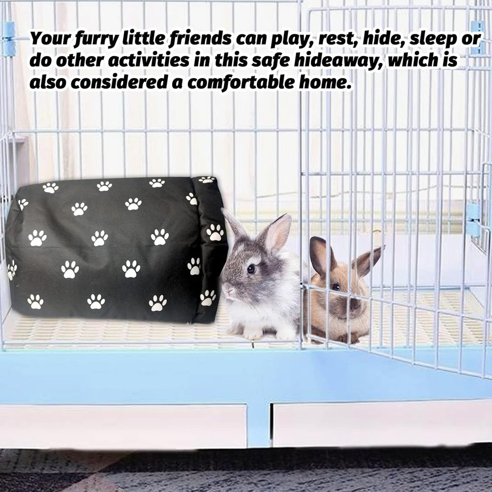 Hamiledyi Cozy Small Animal Cave Bed – Warm Nest Hideout for Guinea Pigs, Rabbits, Cats, Chinchillas