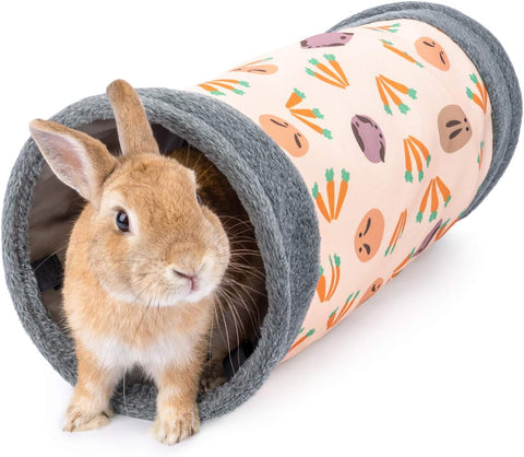 Niteangel Cozy Play Tunnel for Guinea Pigs, Dwarf Rabbits, & Small Pets