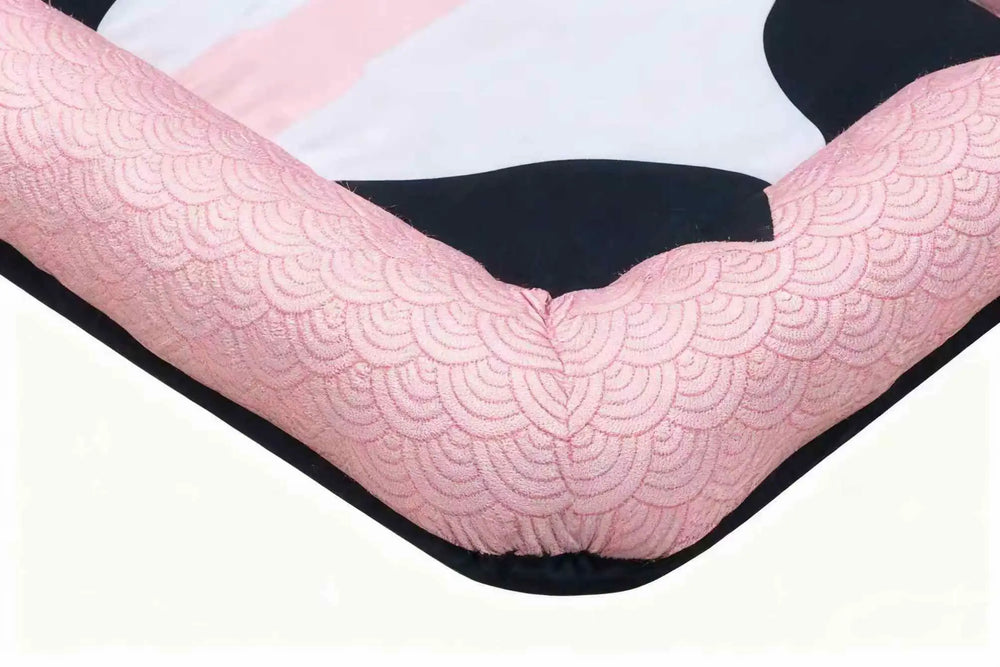 Ice Silk for Dog Cooling Bed Washable Dog Bed Cushion Mat with Non-slip