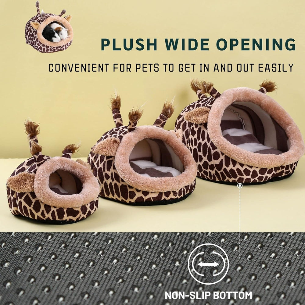 Cozy Small Pet Hideout Bed: Super Soft Warm House for Hamsters, Guinea Pigs