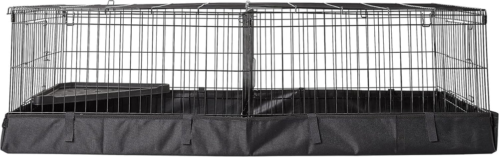 Amazon Basics Spacious Leakproof Canvas Bottom Guinea Pig Pet Cage Divider