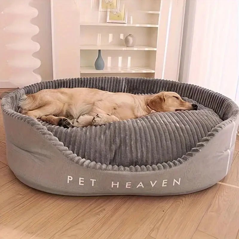 Luxury Ultra-Soft Plush Dog Bed - Bite-Resistant, Dirt-Proof, Supreme Comfort