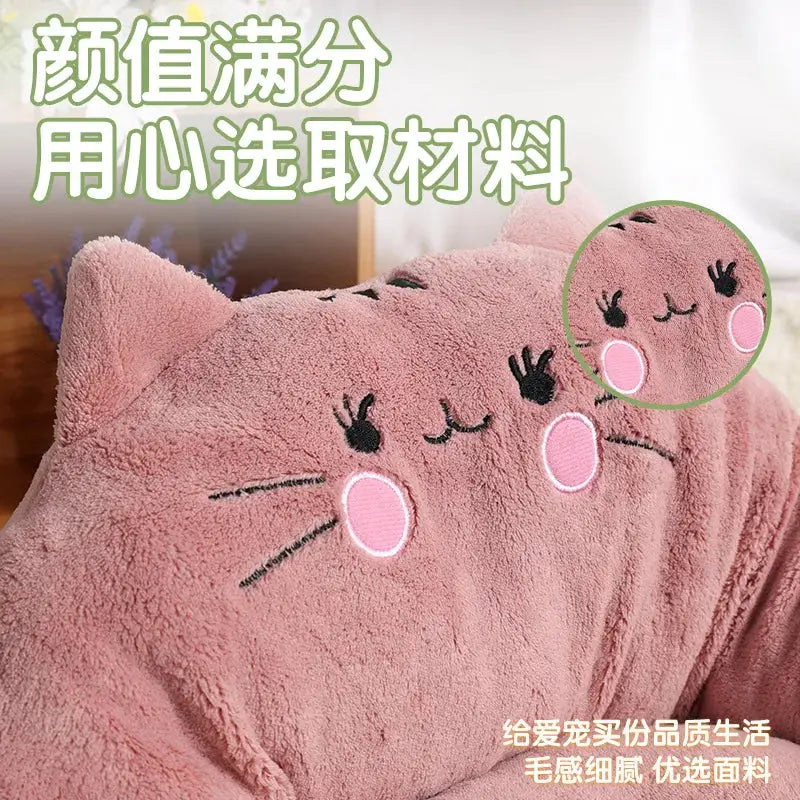 Soft Cartoon Pet Kennel Bed Mat for Small Large Dogs & Cats