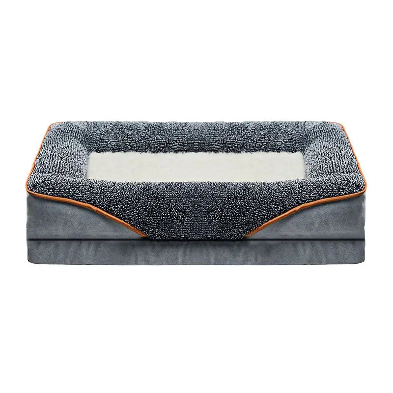Luxury Oversized Dog Cat Sofa Bed - Removable Washable All-Season Pet Comfort