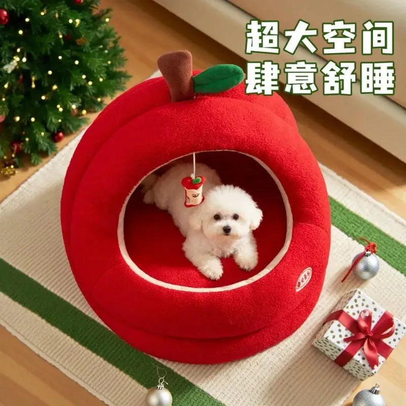 Warm Insulated Pet House for Small Dogs – Cozy All-Season Sleeping Tent