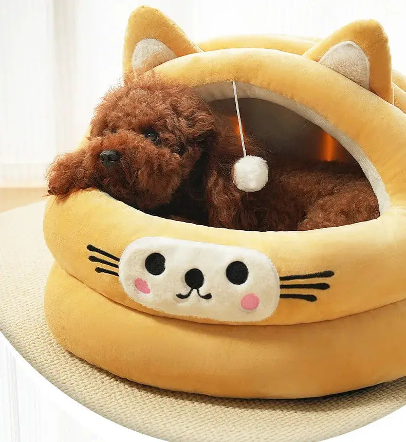 Luxury Fluffy Warm Pet Bed - Cozy Mat for Dogs & Cats