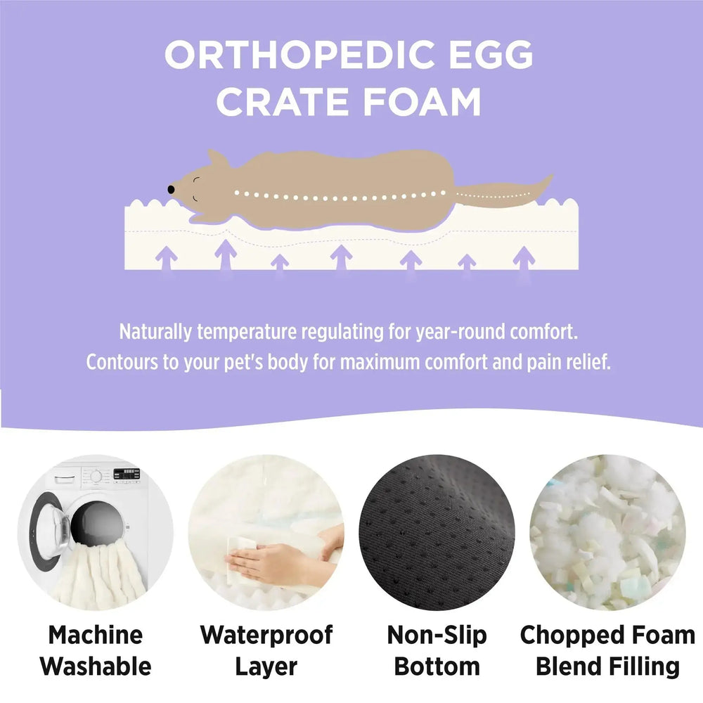 Plush Rabbit Fur Washable Pet Sofa Bed for Small Dogs & Cats