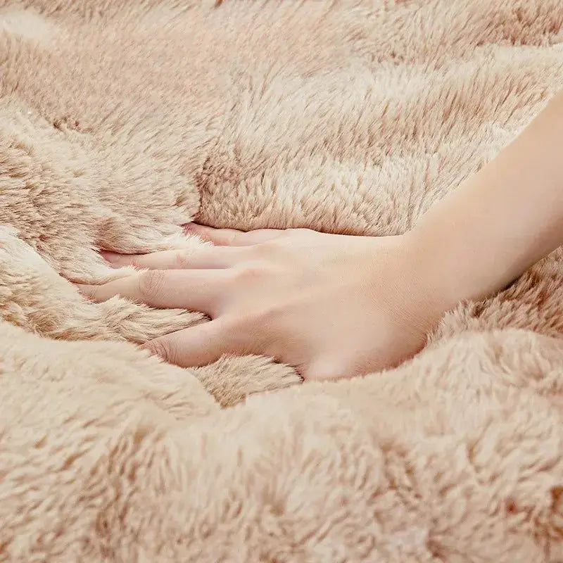 Supreme Comfort Fluffy Dog Bed Sofa Cushion for All Pet Breeds