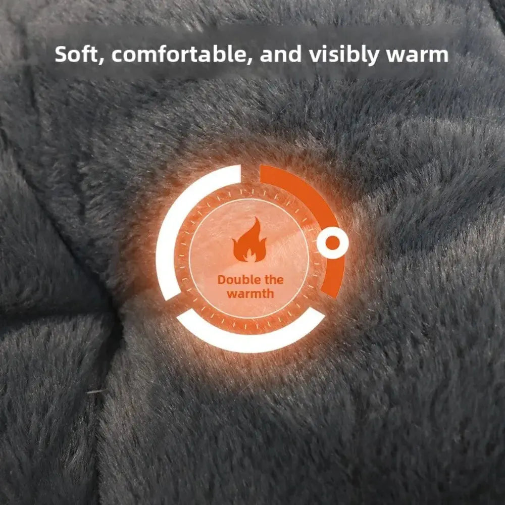 Ultra-Soft Winter Warm Washable Round Pet Bed for Cats Small Dogs