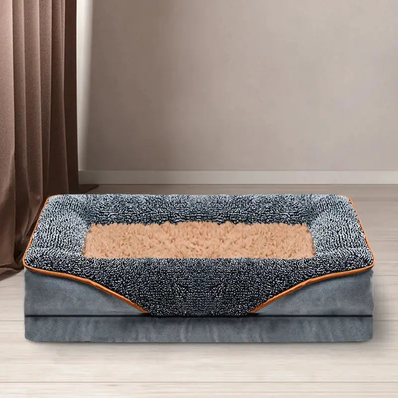 Luxury Oversized Dog Cat Sofa Bed - Removable Washable All-Season Pet Comfort