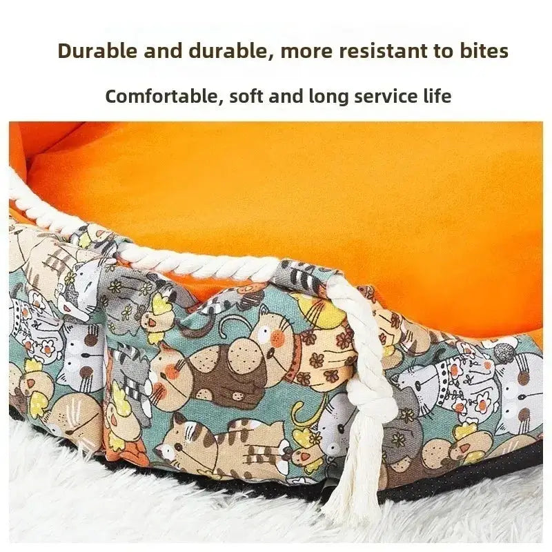 Plush Breathable Dog Bed Sofa Mattress Cushion for Large Pets