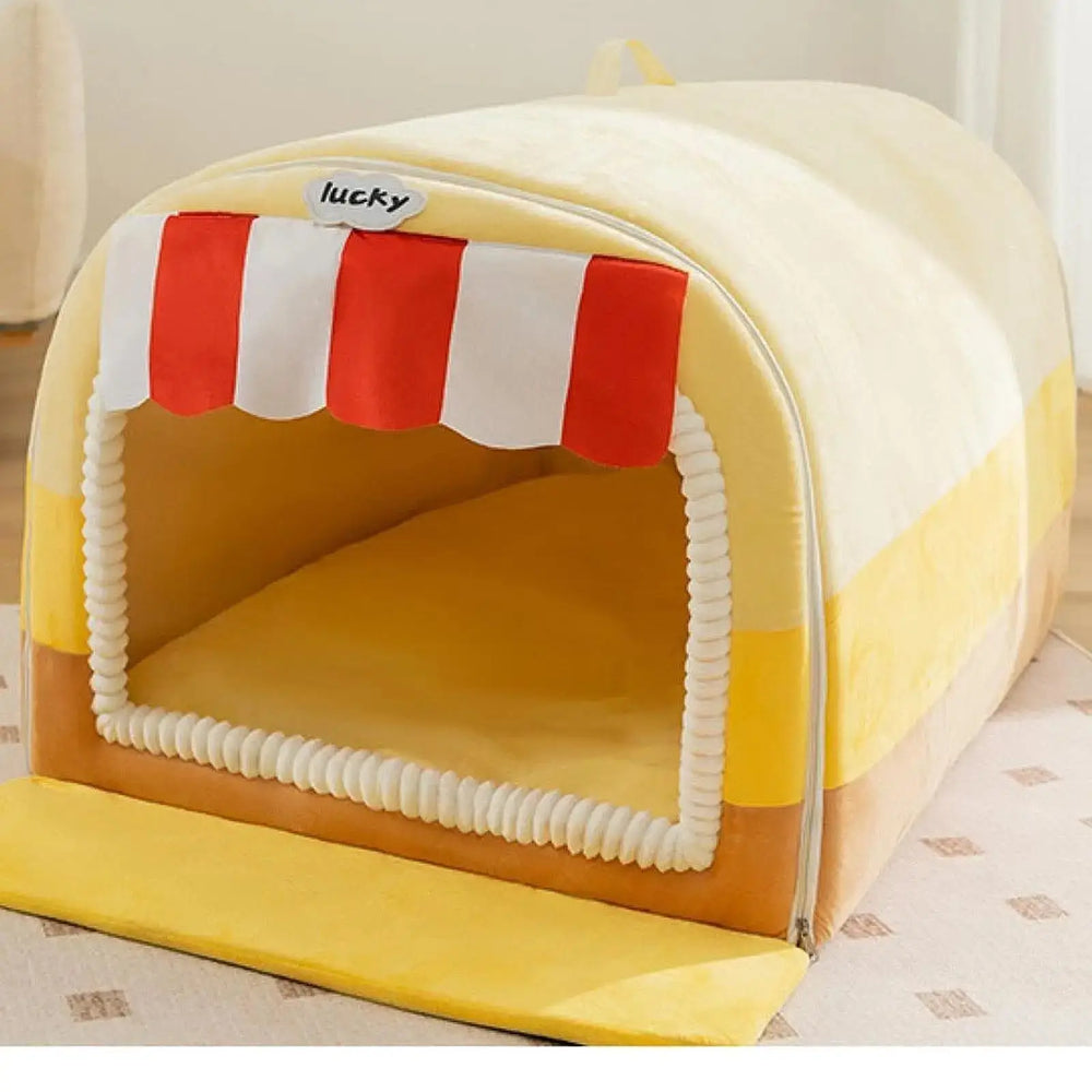 Cozy Warm Insulated Pet House for Small Dogs & Cats