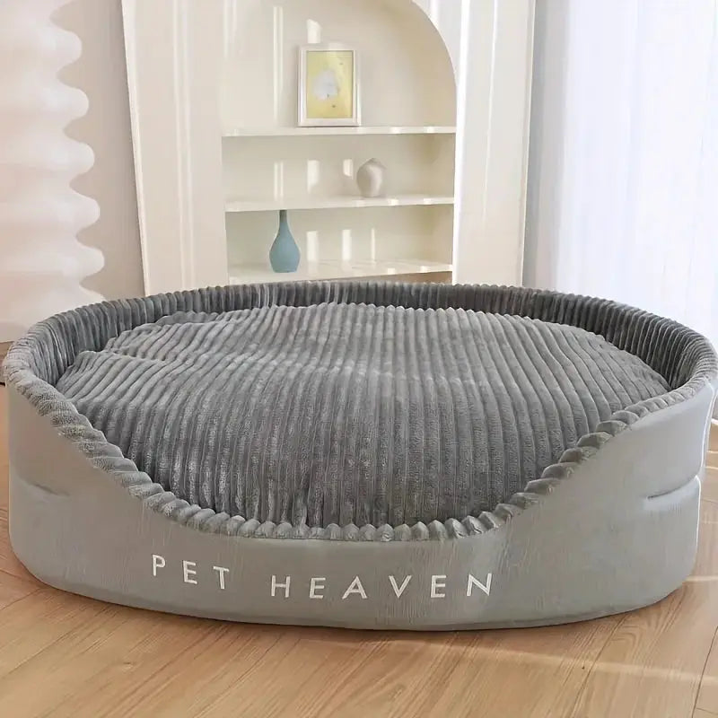 Premium Fluffy Pet Bed Sofa: Washable Cushion Mat for Dogs & Cats