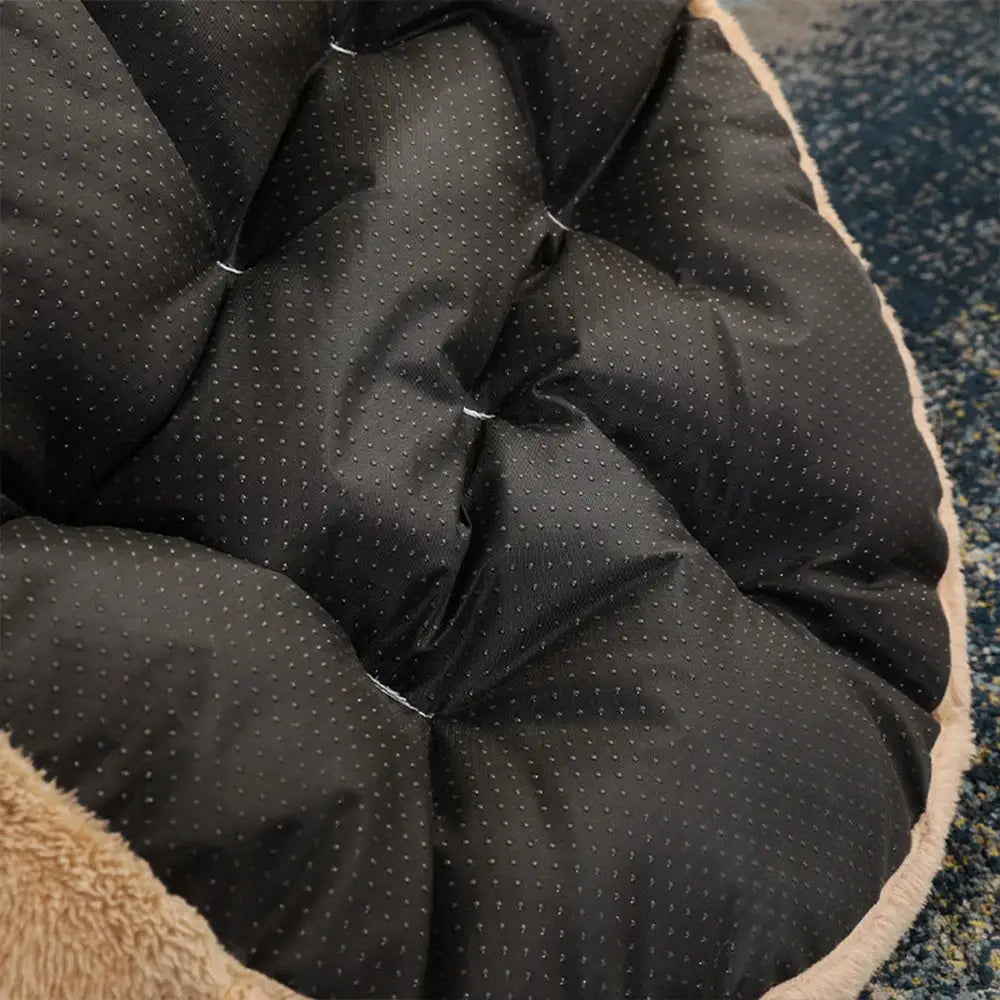 Ultra-Soft Fluffy Pet Sofa Bed for Dogs & Cats - Cozy Washable Kennel Mat